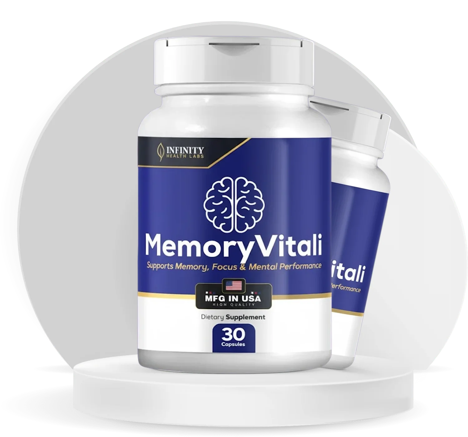 MemoryVitali™ Cognitive Support Formula